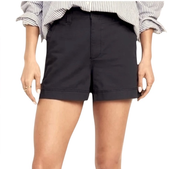 Theory Black Linen Blend Shorts Size 0 in excellent condition - Picture 1 of 5